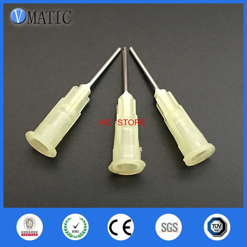 High Quality 19G Dispensing Machine Syringe Pinhead Needle 0.5'' Metal Pinhead Glue Dispensing Needle 1/2 Inch