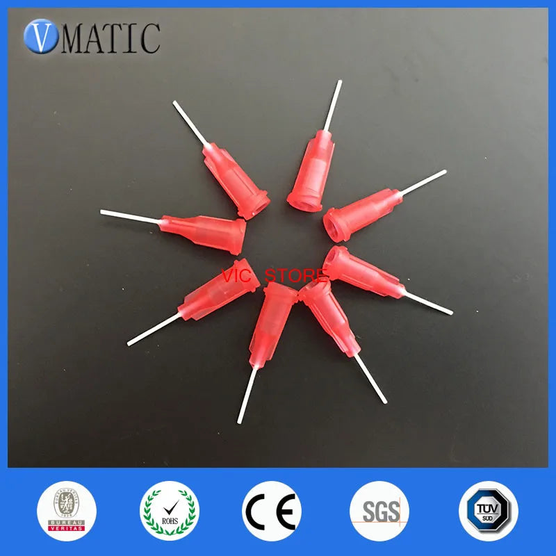 High Quality Quality Assurance 100Pcs 0.5'' PP Flexible Dispenser Needles Tips 25G PP Dispensing Needle 1/2 Inch