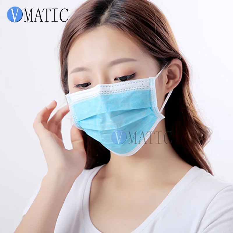 Free Shipping Anti-Dust Dustproof Disposable Earloop Face Mouth Masks Facial Protective Cover Masks
