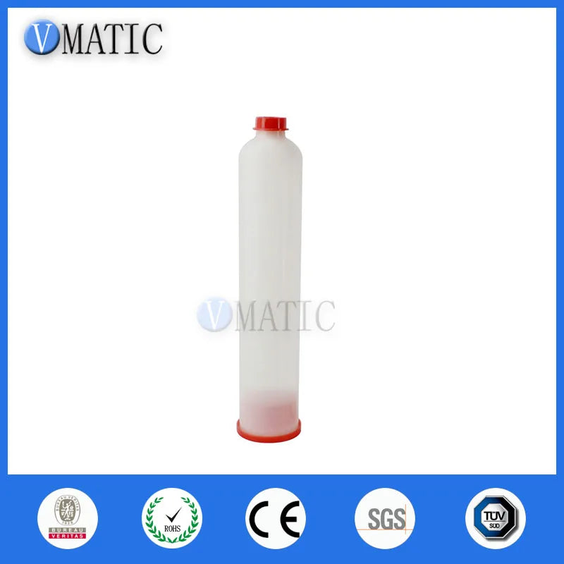 High Quality 8OZ Cartridge Include Piston, End Cap And Tip Cap Dispensing Needle Cartridge