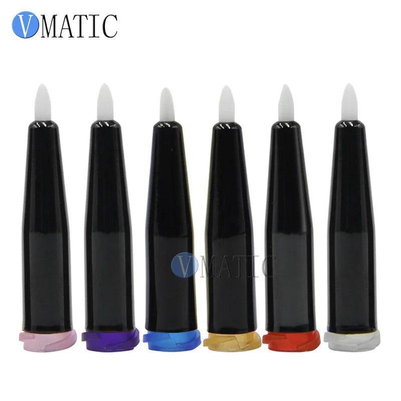 Free Shipping 10pcs 20G-27G Sharp Liquid Glue Dispensing Needle Brush Hard Brush