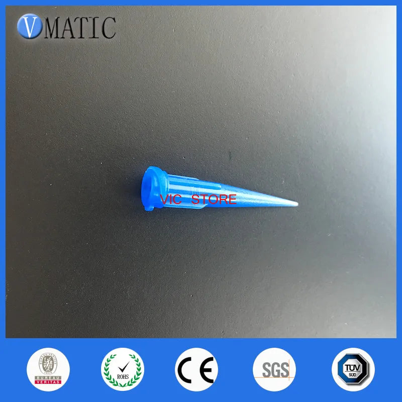 Free Shipping 100 Pcs 22G Tapered Liquid Dispenser Needle Tips Glue Dispensing Needle Tip