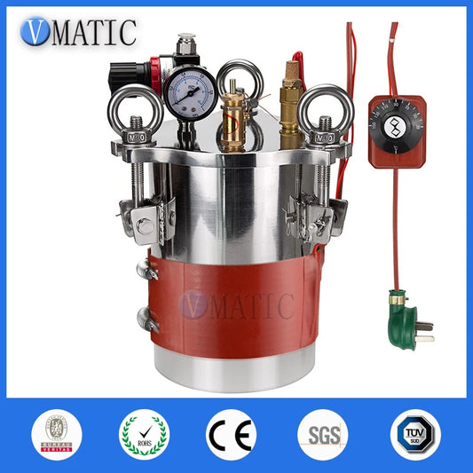 High Quality Stainless Steel Glue Dispensing Heating Constant Temperature Pressure Tank With Heater Strap Belt
