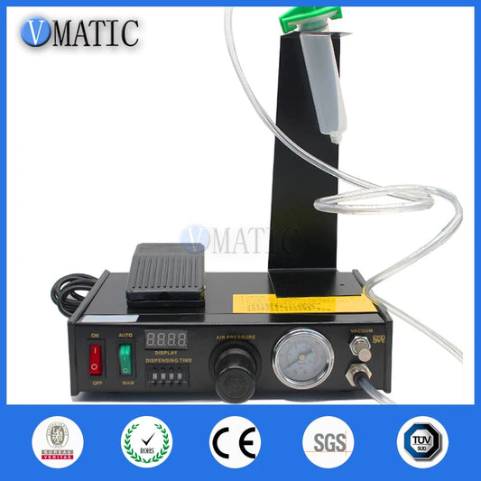 Free Shipping 220V Auto Glue Dispenser Solder Paste Liquid Controller Dropper SP983 Dispensing System
