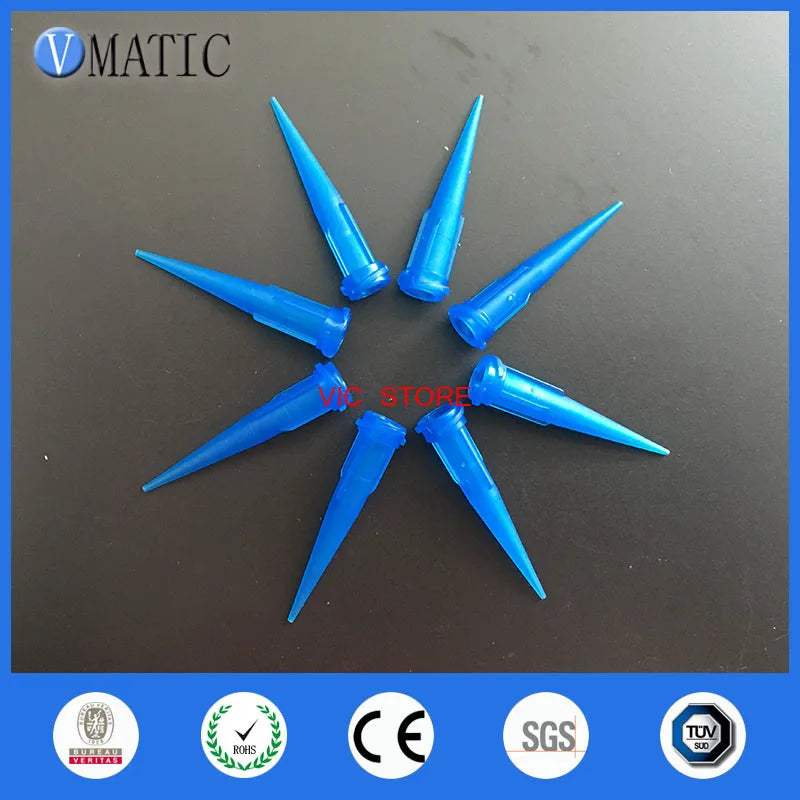 High Quality 22G 100Pcs Tapered Tips Dispensing Needle Glue Dispenser Needle