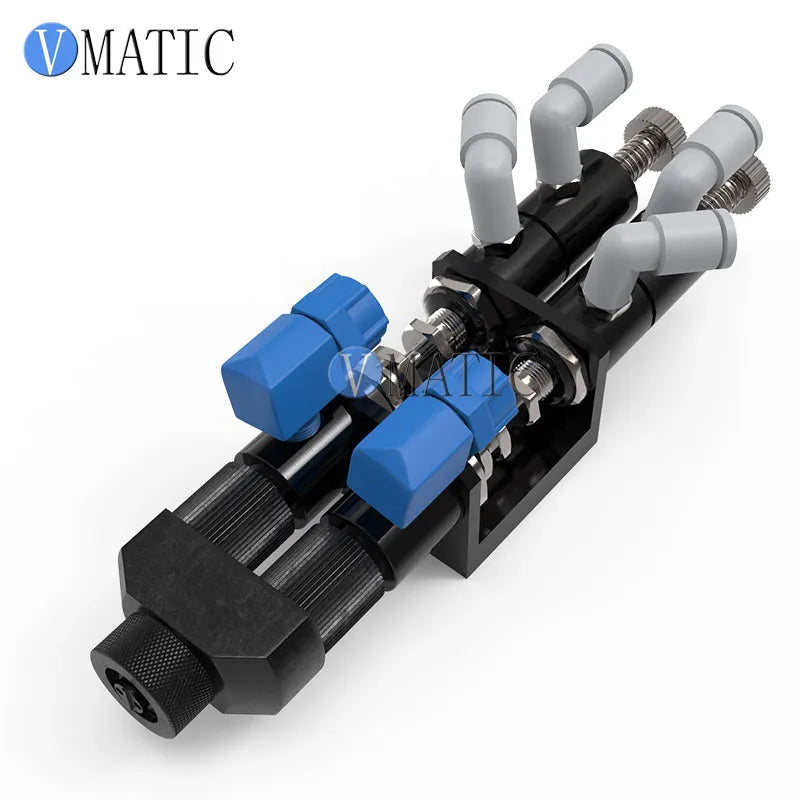 High Quality Semi Auto Glue Dispenser AB Mixing Doming Liquid Glue Dispensing Machine Equipment for LED Light DIY LCD Sticker