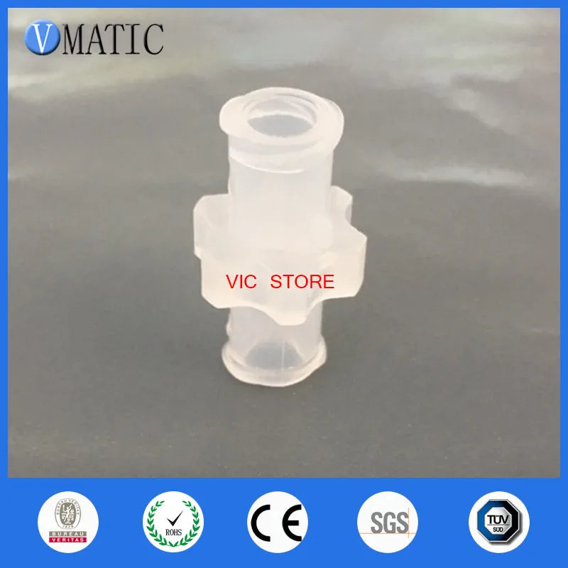 Free Shipping Pack Of 10 X Female Coupler Luer Tapered Syringe Fitting Connector (Polyprop) Luer Lock Tapered Connector