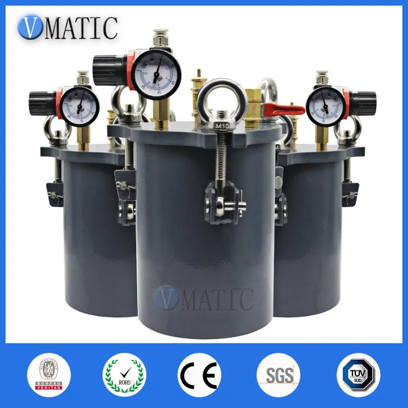 Factory Wholesale Reservoir Fluid Carbon Steel Dispensing Pressure Tank 1/2/3/4/5L