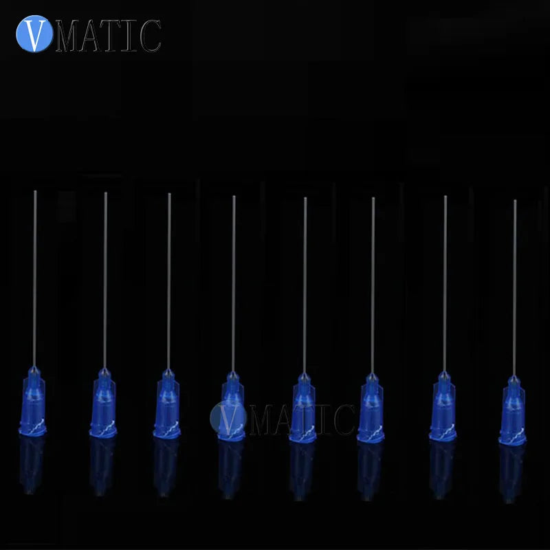 Free Shipping 100Pcs 1.5'' 22G Dispensing Robot Glue Needle Tip 1-1/2 Inch