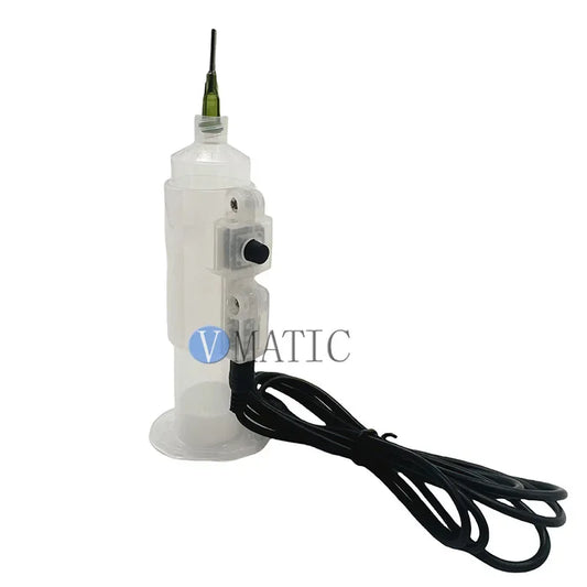 Free Shipping Precision 30/55cc Dispensing Syringe with Integrated Switch For Controller Machine