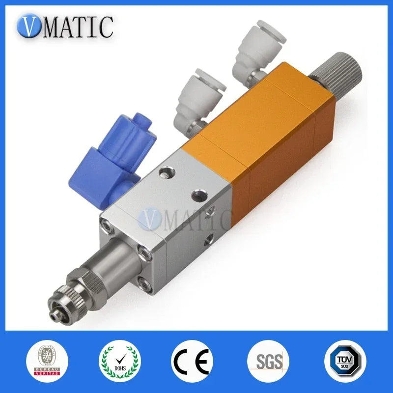 ‌Industrial Electric Mixing Valve with Motor | Dynamic Dispensing System for Two-Part Epoxy/Silicone (Auto-Calibration)‌