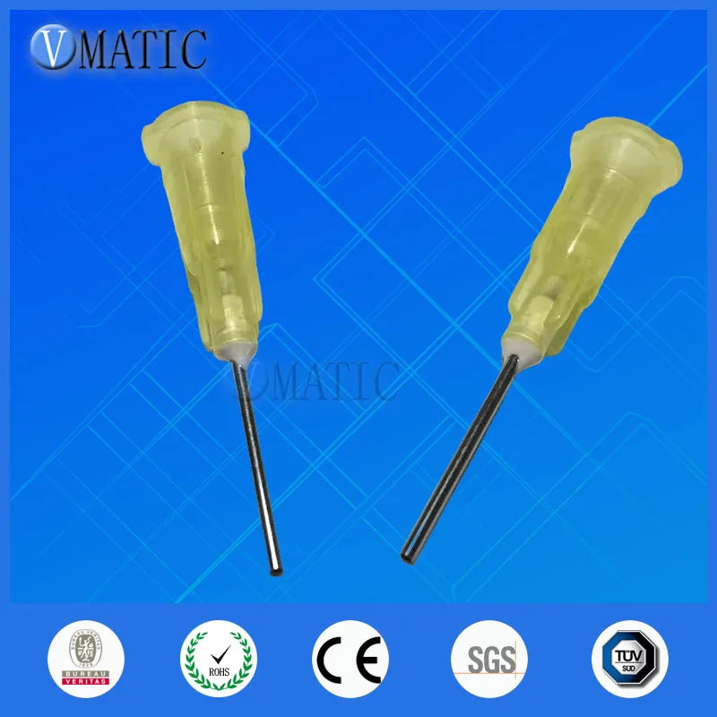 ‌100PCS 20G Plastic Blunt Dispensing Needles 0.5" | Anti-Static Tips for Electronics/Nail Art Free Shipping‌
