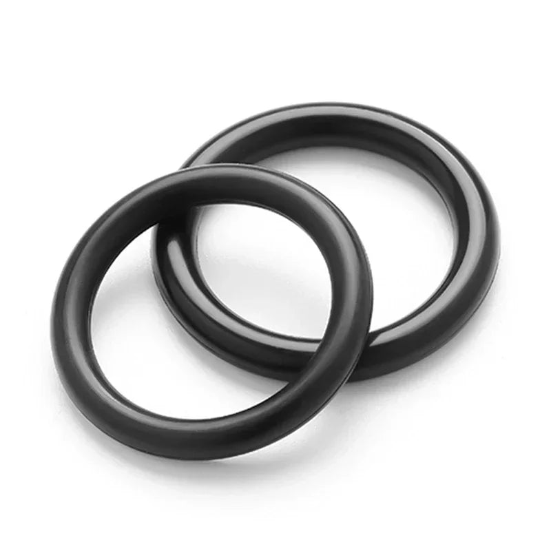 Black Nitrile O-Ring OD 3-80mm Thickness CS 1/1.5/2/3mm O-Rings Seal Gasket Oil & Corrosion Resistant Seal