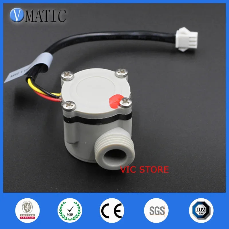Free Shipping VC168 Electronic Milk Price Low Temperature 80c Nylon Material Water Flow Rate Sensor