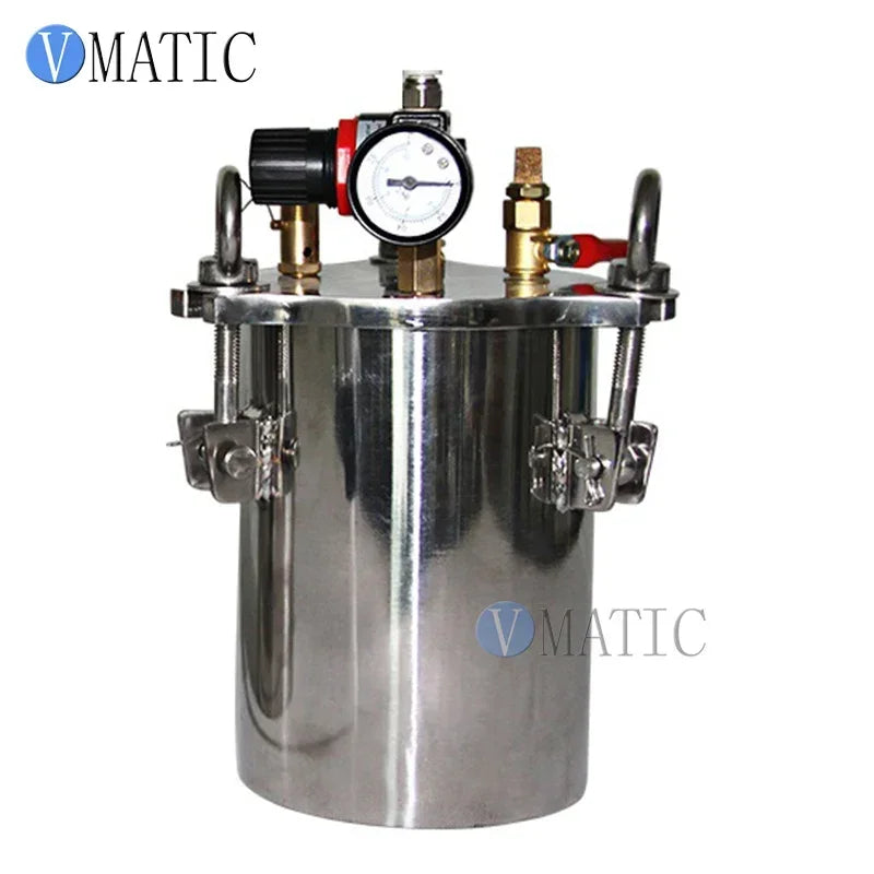 304 Stainless Steel Barrel Factory Direct Sales Pneumatic Pressure Tank 4L