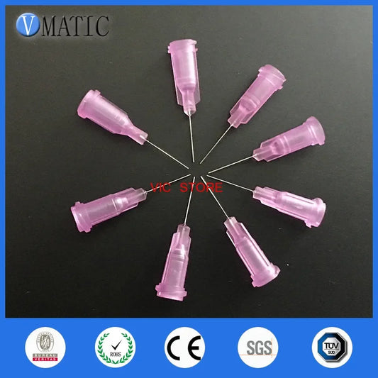 Free Shipping Non Sterilized 30G Te Premier Dispensing Needle 0.5" Tubing Length Luer Lock Blunt Dispense Needles Tips 1/2 Inch