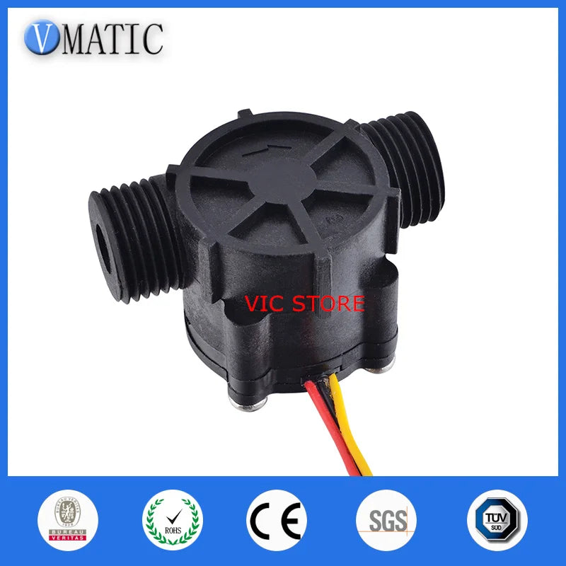 High Quality Micro Meter Liquid Hall Effect Magnetic Switch VCA168-4 Water Flow Rate Sensor