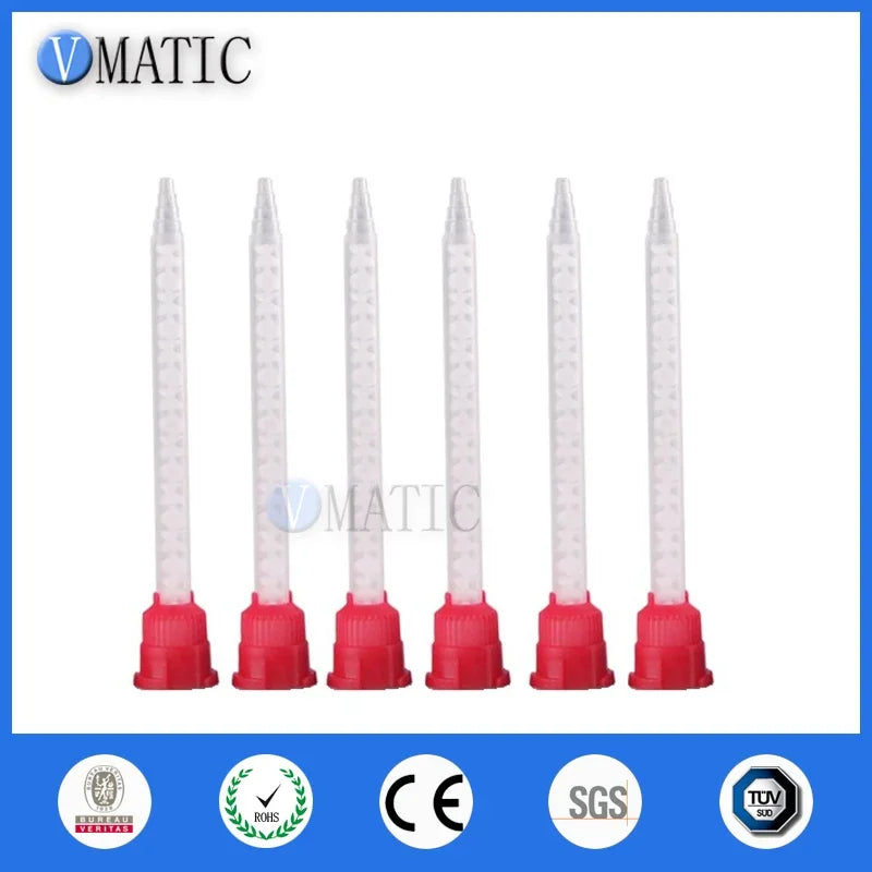 Free Shipping MB5.4-16S 1: 1 Double Ab Syringe Glue Mixing Tube Mixer 50ml Two-component Static Mixture