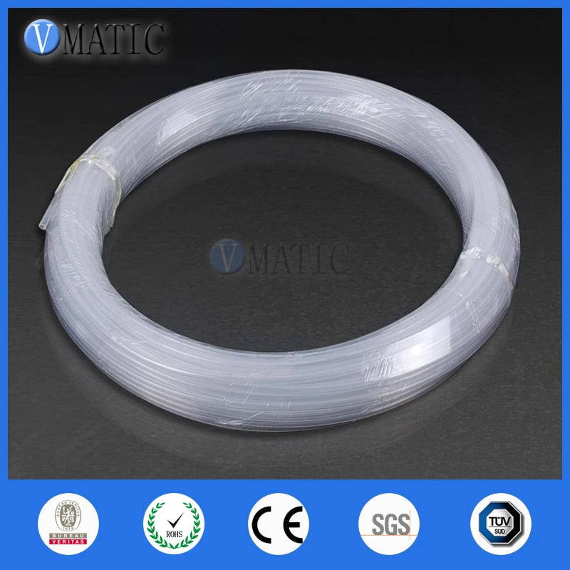 Free Shipping 10 Meter Long Ptfe 14T Tube Od 2.28Mm Id 1.68Mm Approve Sgs Certification For 3D Printer Plastic Ptfe Tube