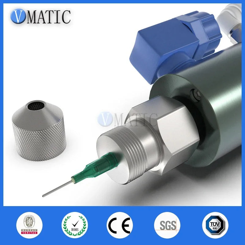 Free Shipping VC5252 Glue Dispensing Pneumatic Suck Back Double Action Plunger Valve For White Emulsoid Adhesive & UV Adhesive