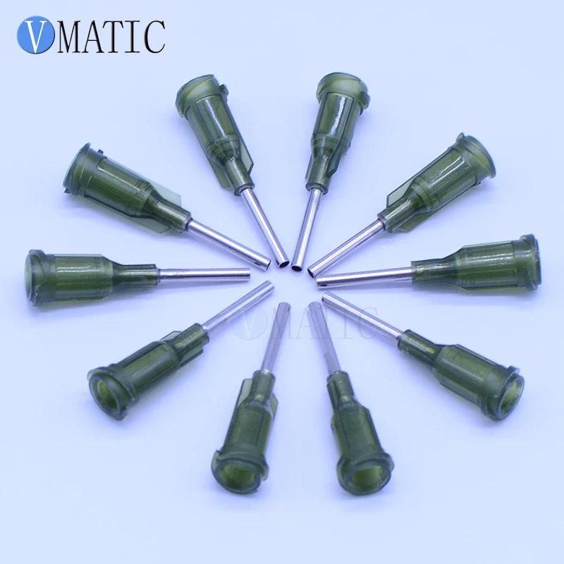 Plastic Products Manufacturer 14-27G 1/2 Inch Luer Lock Tips Dispensing Industrial Syringe Flat Blunt Needle Total 1000pcs