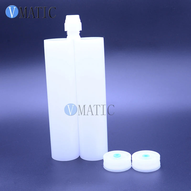 Free Shipping Two Component Cartridge 1:1 For 600ml 600cc Plastic Dispensing Gun Cartridge