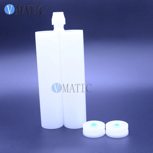 Free Shipping Two Component Cartridge 1:1 For 600ml 600cc Plastic Dispensing Gun Cartridge