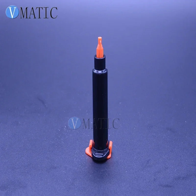 Free Shipping! Pneumatic UV Glue Syringe 3-55ml with Tip Stopper - Wholesale Dispenser