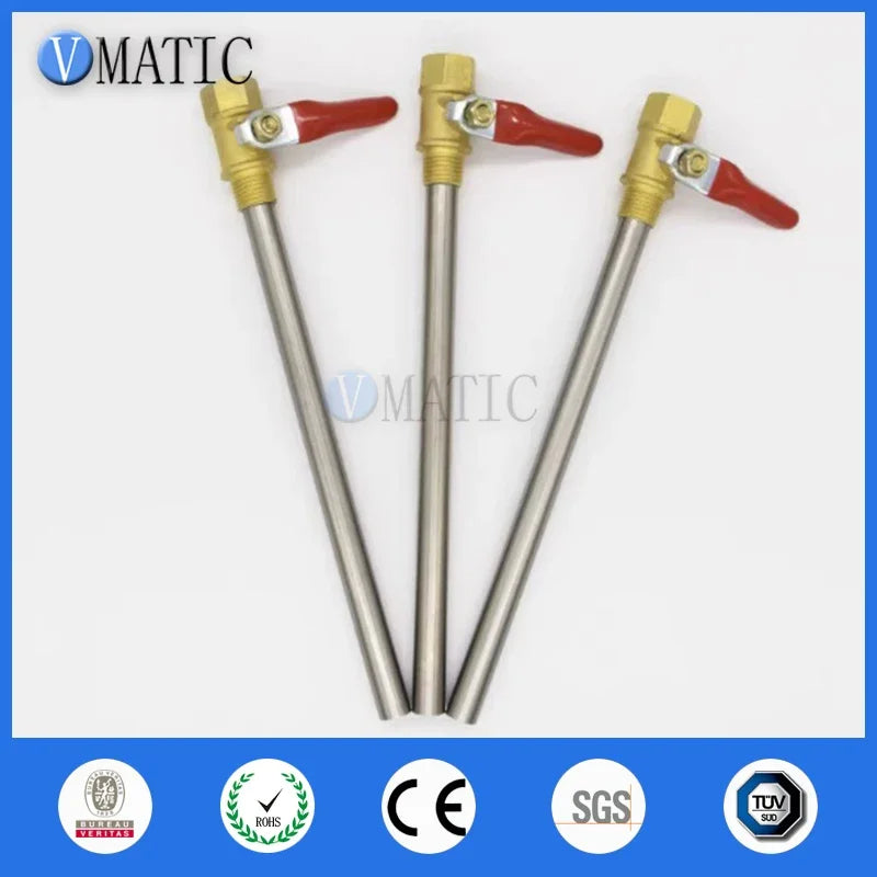 Free Shipping Stainless Steel Pneumatic Glue Tube For Pressure Tank