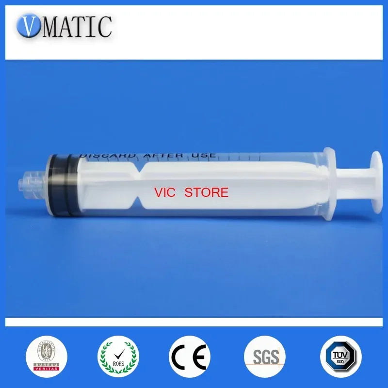 Free Shipping 20cc Hand Manual Dispensing Syringe Plastic Dispenser Manual Syringe 20ml
