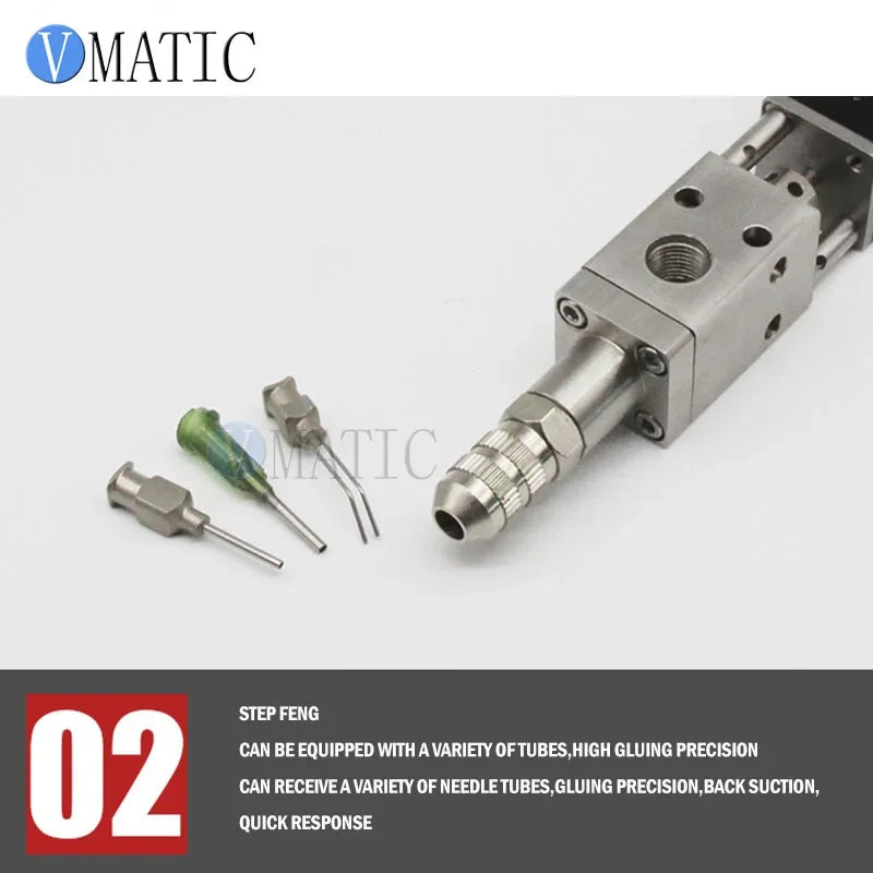 2023 High Precision Stainless Steel Suck Back Sealing Up High Viscosity Liquid/ Glue Dispensing Valve