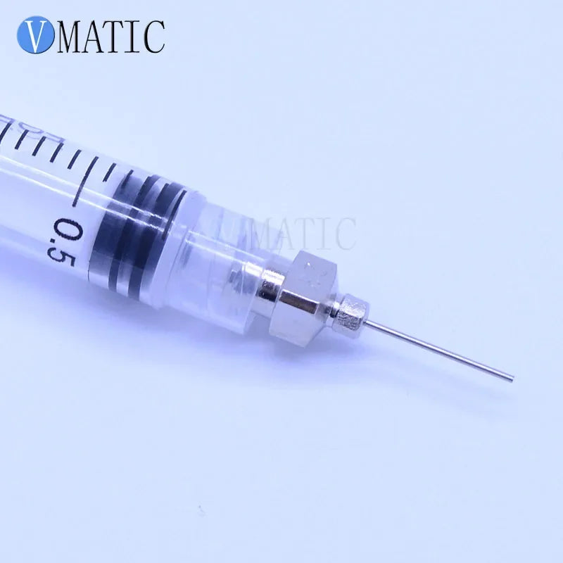 Free Shipping Customized 12Pcs 0.5 Inch Tip Length 23G All Metal Tips Blunt Stainless Steel Needle 1/2 Inch