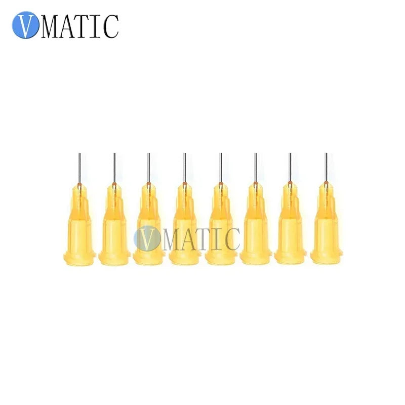 Free Shipping 100Pcs 15G 1/4 Inch Dispensing Glue Gun Needle Tip