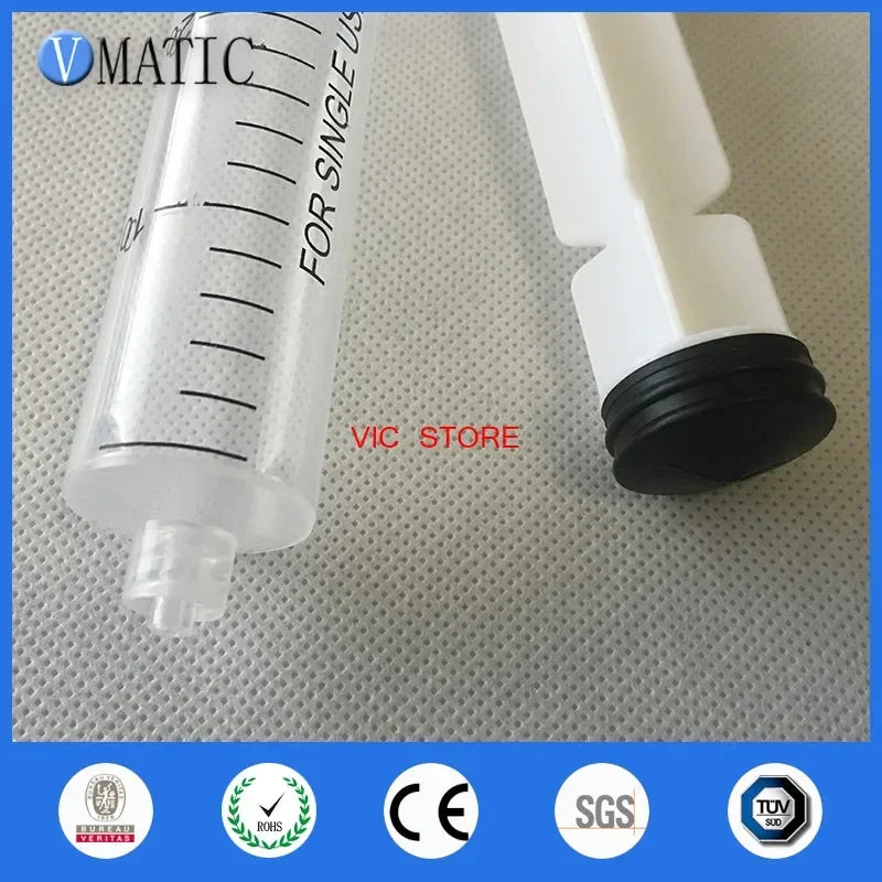 ‌30ml Industrial Luer Lock Syringe | Manual Glue Dispenser Kit with 3 Tips for Resin/Adhesive/Solder Paste (Leak-Proof)‌