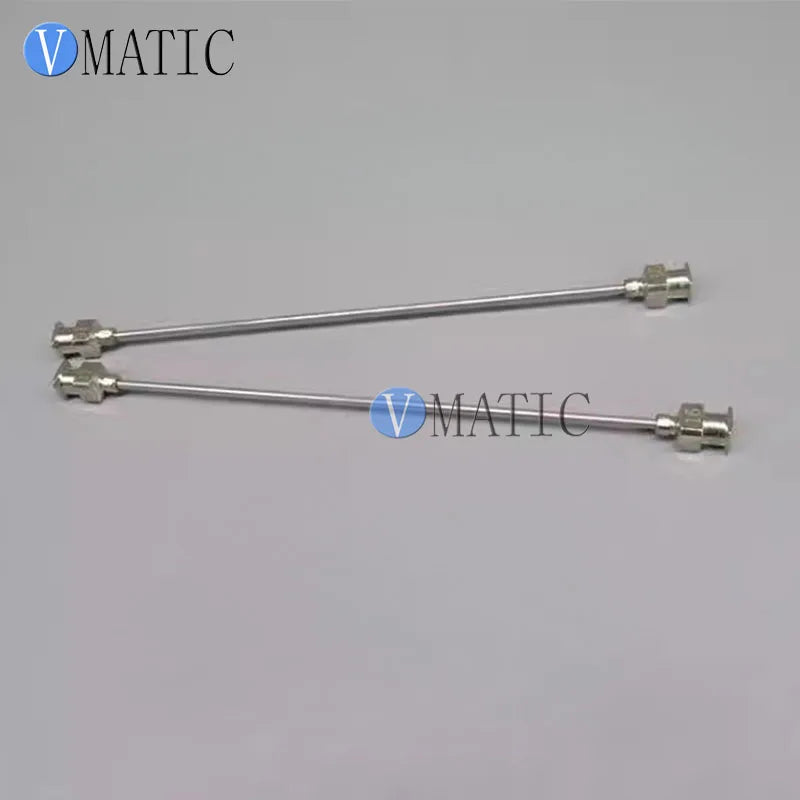 Free Shipping DOUBLE-ENDED Base Stainless Steel Precision Needle Flow Tube Lab Consumable Tool Custom Sizes Available