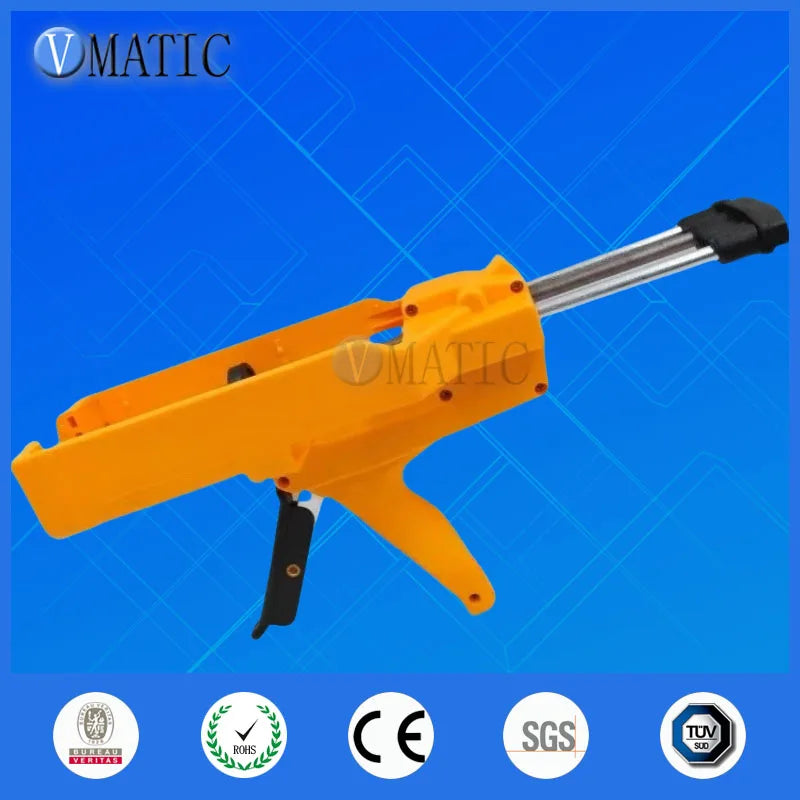Free Shipping Top Rated Quality 600ml 600cc 1:1 1:2 Ab Glue Caulking Gun