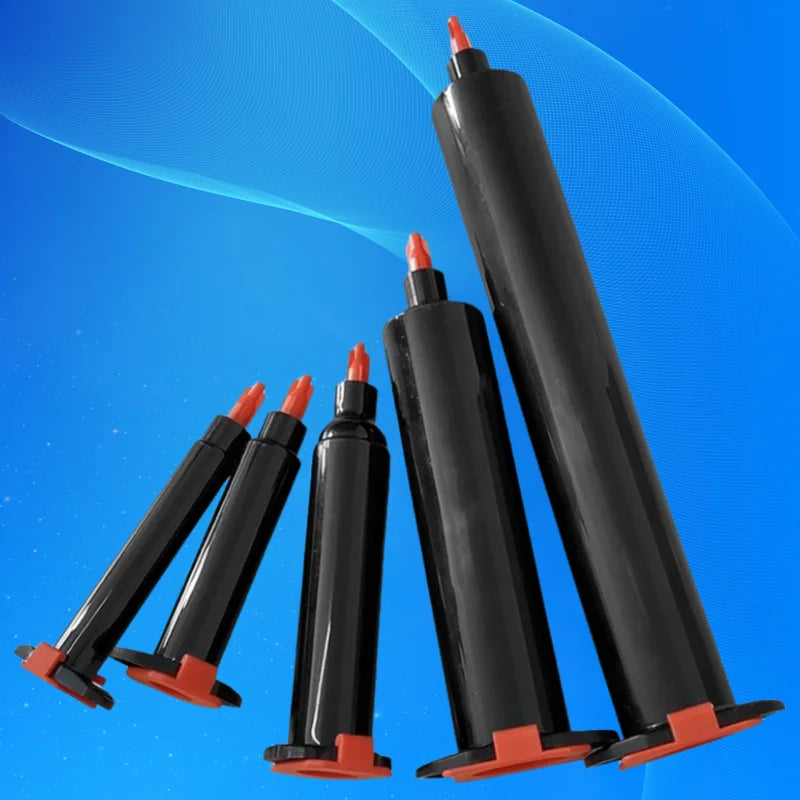 Free Shipping! Pneumatic UV Glue Syringe 3-55ml with Tip Stopper - Wholesale Dispenser