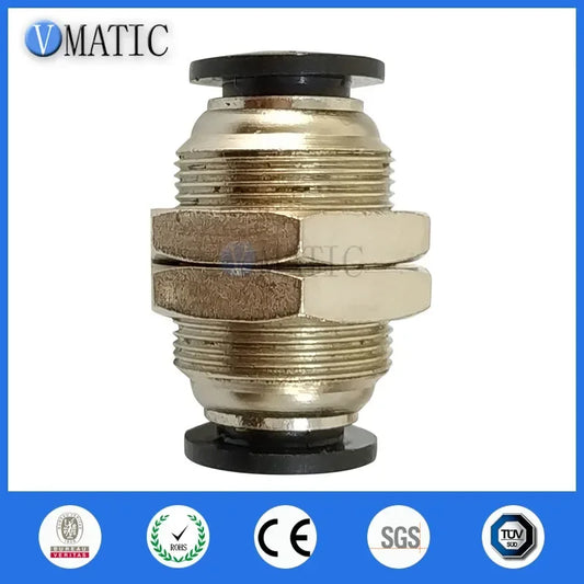 ‌M4-M12 Threaded Pneumatic Fittings Kit | Stainless Steel Tube-to-Tube Connectors for Industrial Air Systems