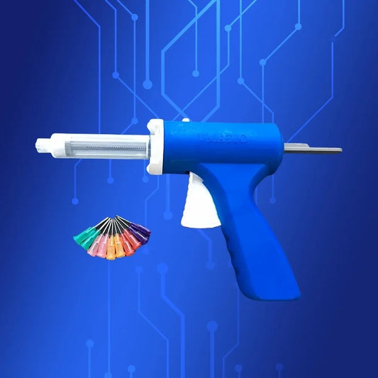 Free Shipping High Quality UV Glue Adhesive Caulking Gun For 55cc 55ml Syringe