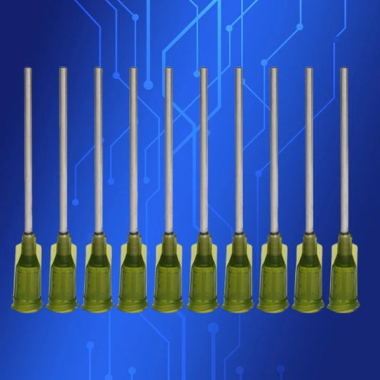 ‌100Pcs 14G 2" Non-Sterile Glue Tips | SUS304 High-Flow Dispensing Needles Free Shipping‌