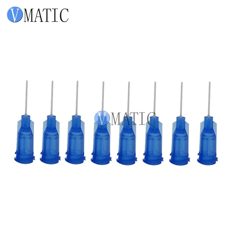 Free Shipping 100Pcs 14G/15G/18G/20G/22G/25G 1/2'' Pp Flexible Dispenser Needle Dispensing Needles Tips 1/2 Inch