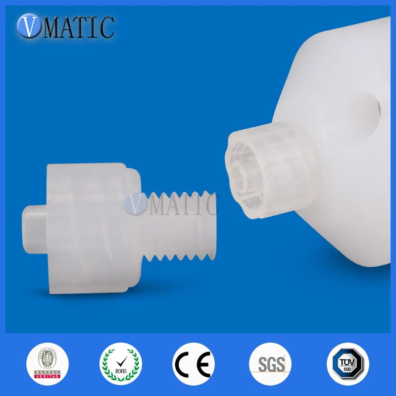 Male Luer Lock Connector | Polypropylene Tapered Syringe Fittings 100pcs ‌