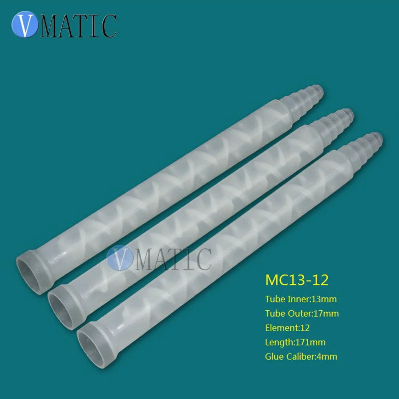 High Quality Resin Static Mixer MC13-12 Mixing Nozzles for Duo Pack Epoxies Plastic Mixer Tube