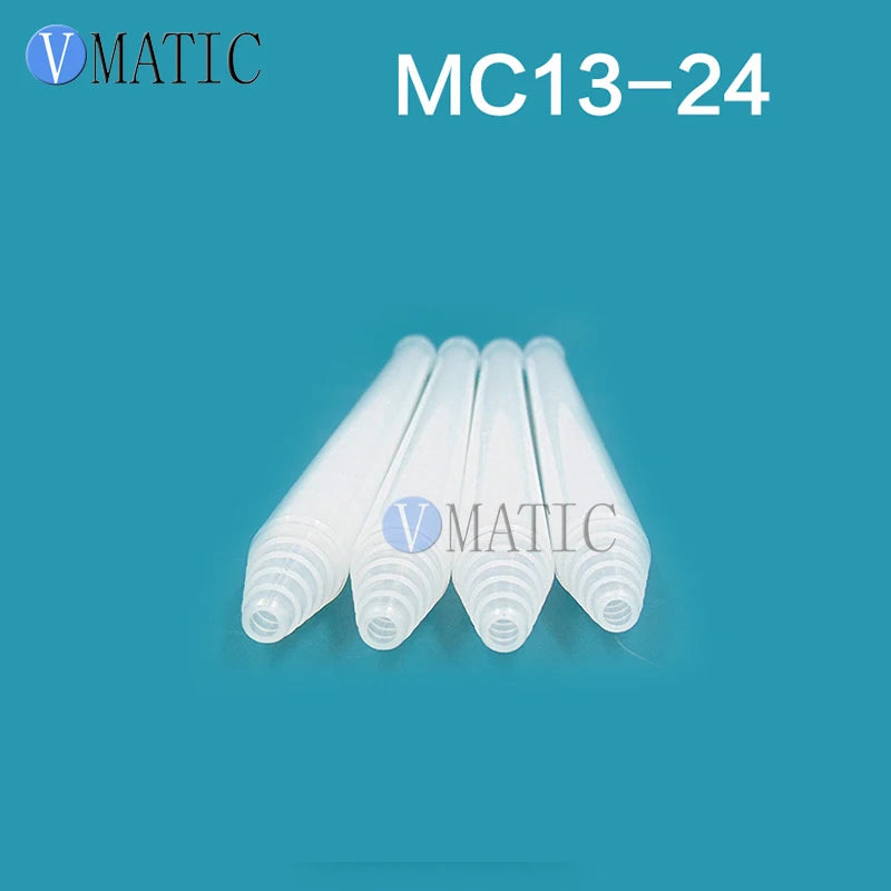 Free Shipping High Quality Plastic Resin Static Mixer MC/MS13-24 Mixing Nozzles For Duo Pack Epoxies