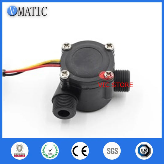 Free Shipping VCA368-4 Plastic Vertical And Horizontal Direction Liquid Water Flow Sensor