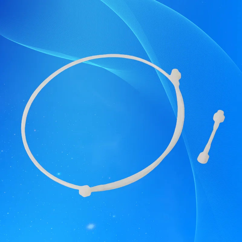 ‌Heavy-Wall Silicone Pinch Tube Clamp | 36-Inch Lab-Grade for Tubing & Systems (10-Pcs)‌