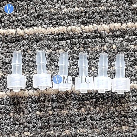 Free Shipping Plastic Straight Hose Barb Pipe Fitting Joiner 3/16 Inch Male Connector Coupler Adapter For Fuel Gas Water 10 Pcs