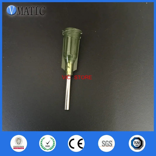 Free Shipping 100 Pcs Luer Lock Dispensing Needle 1/2 Inch 14G Dispense Needle Tip 0.5''