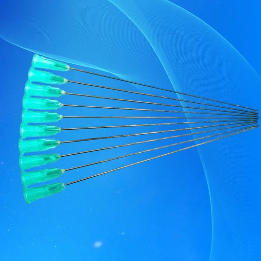 ‌10PCS 21G 100mm Blunt Dispensing Needles | Stainless Steel Tips for Industrial Free Shipping‌