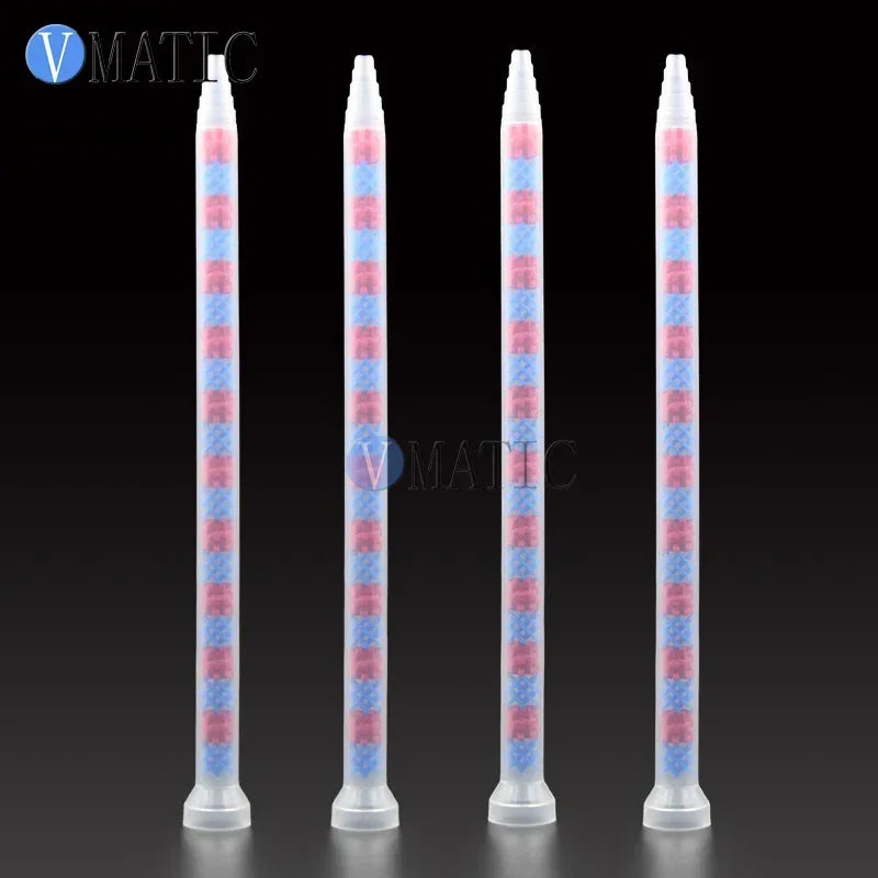 GSM9-20 Static Mixing Nozzle 10PCS - Multi-Purpose AB Adhesive Mixer for Epoxy Resin & Glue Dispensing (Industrial Grade)